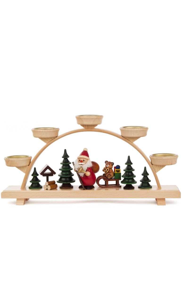 202-963 Santa with Teddy Bear Light Arch
