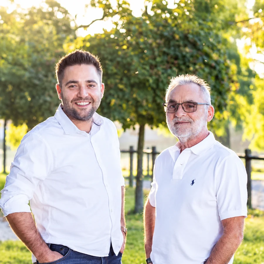 Photo of Steffen and Gunther Ulbricht